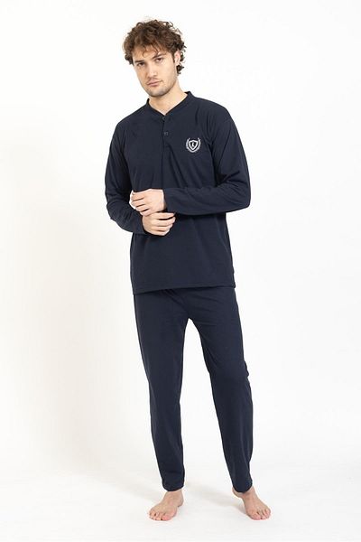 Lukitus Men's Oversize Large Size Cotton Pajama Set
