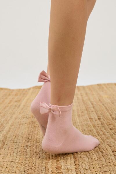 Katia&Bony Pink Bow Modal Women's Socks