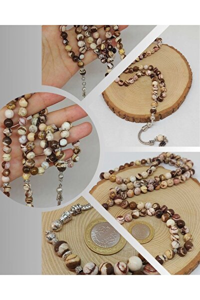 Yasamtohumu Jasper Stone 99 molitvenih perli 8mm (4441)