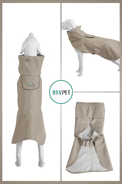 oyapet Wind & Waterproof Premium Comfortable Model Dog Raincoat for Small and Large Breed Dogs