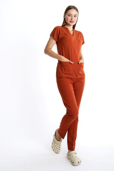 Uçak Medikal Core-Flex Tile Lycra Surgical Suit