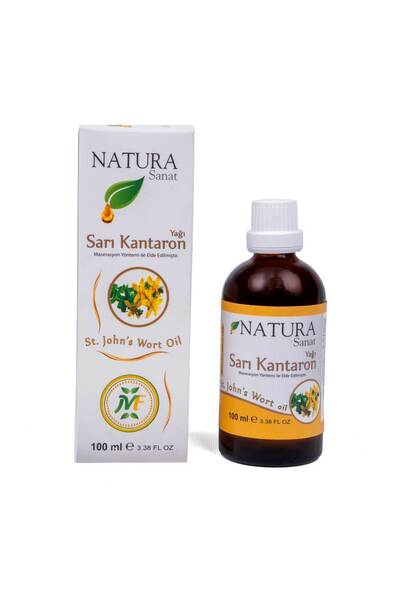 Sarı Kantaron Yağı (%100 Doğal Zeytinyağı Ile Hazırlanmıştır.) 100 ml