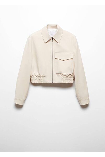 MANGO Woman Cepli Bomber Ceket