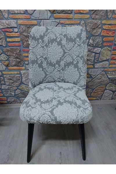 COVER TEKSTİL Μεγάλο οβάλ κάλυμμα καρέκλας Οθωμανικό σχέδιο