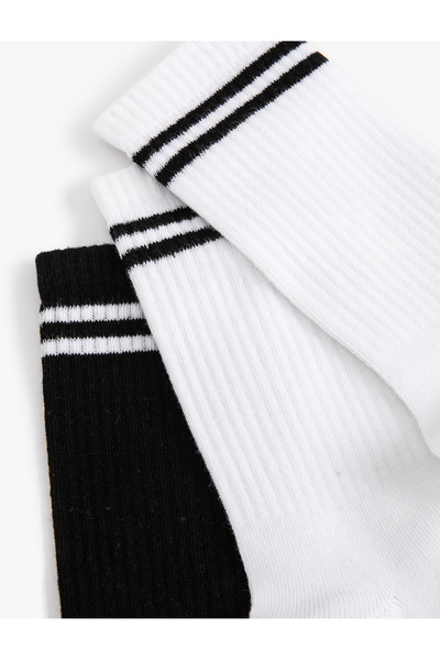 Koton 3 db színes teniszzokni készlet