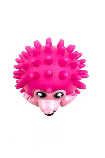 Tasma Market Reward Dog Teeth Scratching Ball with Food Storage Bowl and Hedgehog