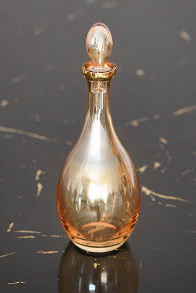 P H Panayır Home Gold Gold Gilded Pitcher Bottle Soft Drink Water Cup Set 7 Pieces Luxury Dowry