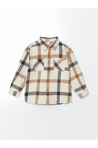 LC Waikiki Lcw Kids Plaid Boy Lumberjack Shirt