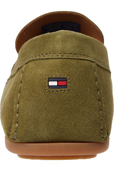 Tommy Hilfiger Suede Cleat Flag Driver Shoes