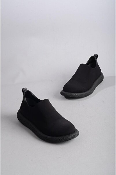 SEÇ KUNDURA Pantofi negri de damă - SEÇ 1534, cu detaliu elastic