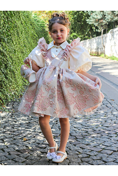 lasara Özel Tasarım Kız Çocuk, Doğum Günü Elbise, Kız Çocuk Abiye Elbise