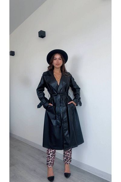 Ayışığının Dünyası Leather Coat