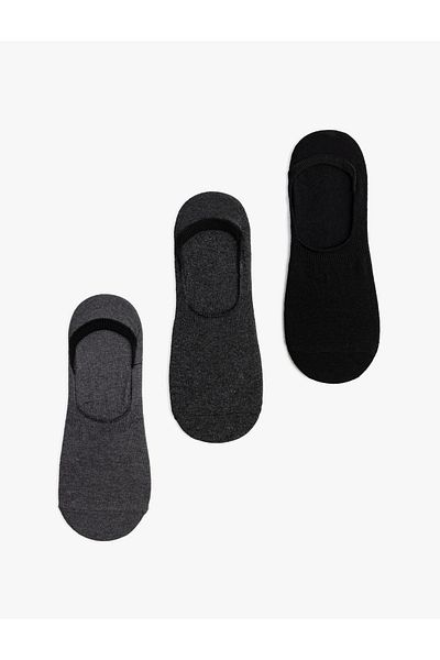 Koton Simple Set of 3 - Ballerina Socks