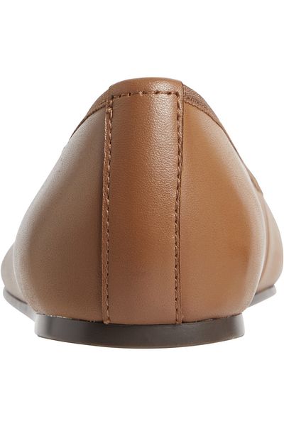 Tommy Hilfiger TH Monogram Leather Ballerinas