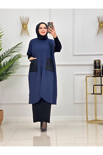 Enans Design Γυναικεία Πλεκτά Ενδύματα Τεσσέτουρ Πόντσο/Τουνίκ