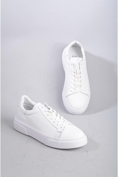 SEÇ KUNDURA ΓΝΗΣΙΟ Δερμάτινο Ανδρικά Sneakers - SEÇ 2501 Λευκά Παπούτσια