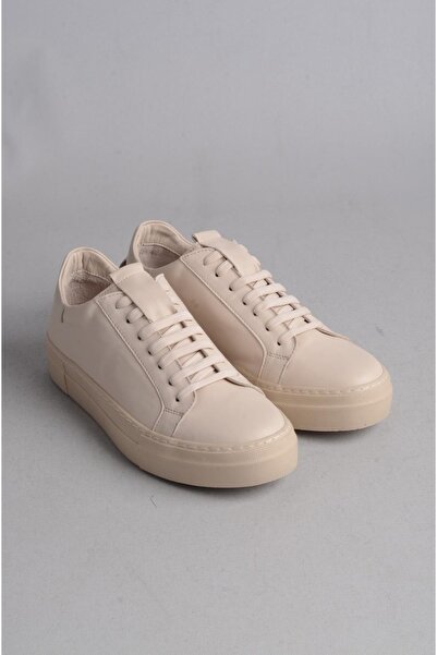 SEÇ KUNDURA ΓΝΗΣΙΟ Δερμάτινο Sneakers - Μπεζ, Μοντέλο SELECT 217
