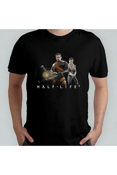Pixxa Μπλουζάκι Half Life Crew Neck 100% βαμβακερό - Μοντέλο 4