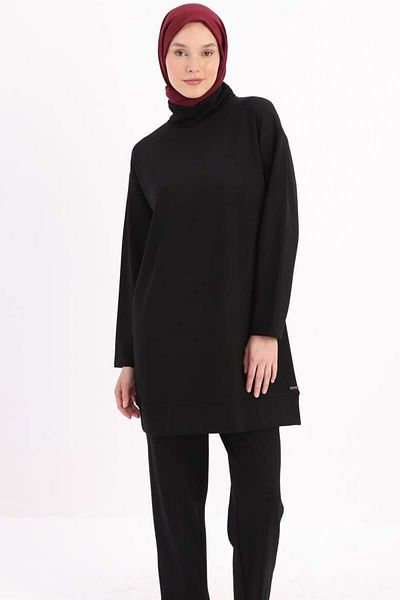 ALLDAY Black Turtleneck Tunic