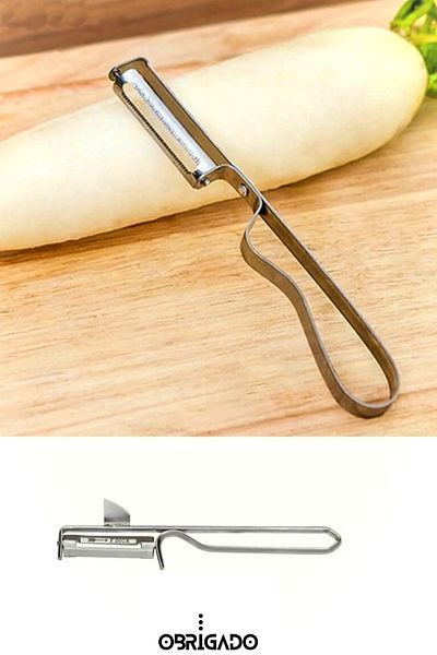 obrigado Luxury Side Peeler & Vegetable Tomato Potato Peeler & Stainless Steel Peeler