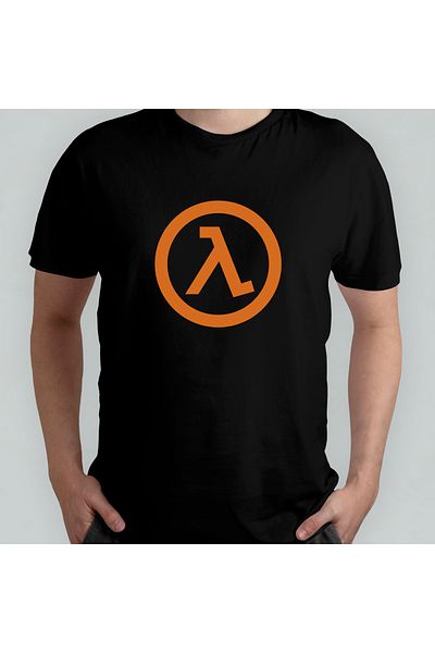 Pixxa Μπλουζάκι Half Life Crew Neck 100% βαμβακερό - Μοντέλο 1