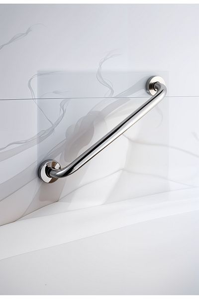 Milenay Elderly and Body Disabled Grab Bar, Bathtub Handle, Chrome Plated, 40cm