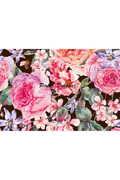 LİNEART ورق ديكوباج نحاسي Lineart رقم: L2319- 29x42 سم