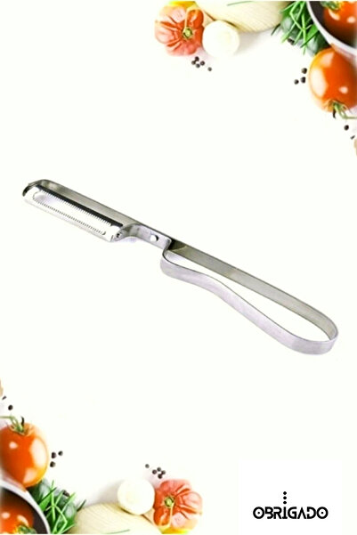 obrigado Çok Amaçlı Paslanmaz Metal Yan Soyacak - Meyve Sebze Soyacağı Patate...