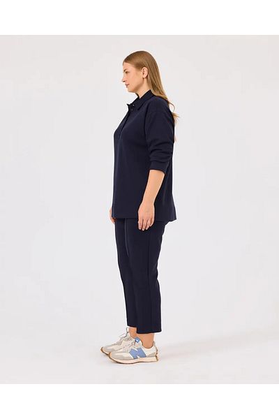 Gala-Xi 10002422314002   Μπλε μπλέ casual φούτερ