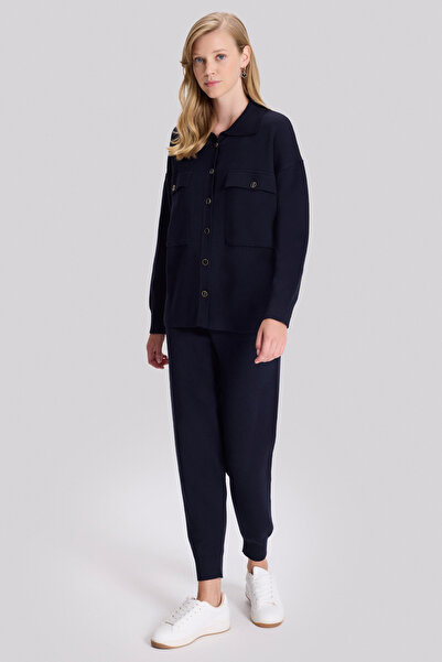 Naramaxx Gömlek Yakalı Düğmeli Triko Ceket