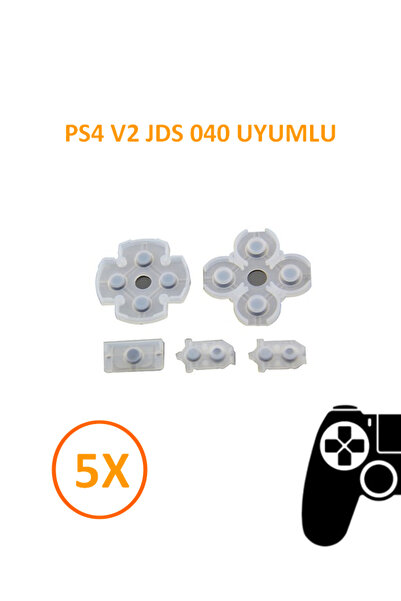 siar 5 Takım PS4 V2 JDS 040 Kollar ile Uyumlu iç Lastik Takımı Kaliteli Ürün Playstation 4 Kol Tamir