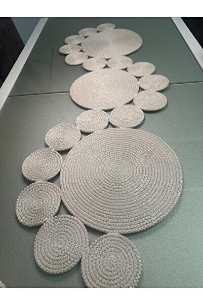 Sarda Design Jüt ,Hasır,Runner,Masa Örtüsü 117cm*38