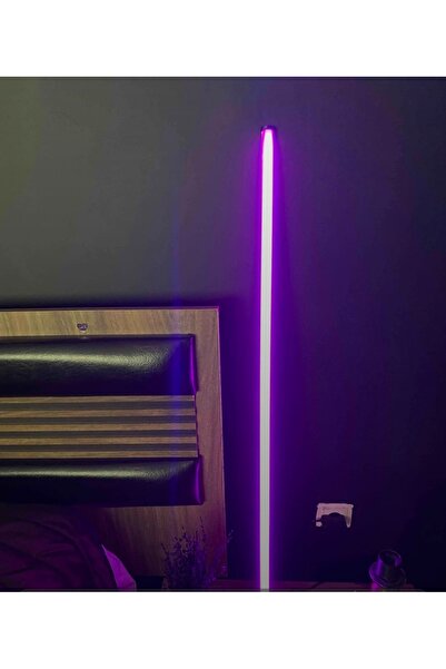 LED LEVEL RGB LAMBADER Modern lambader  set üstü kumandalı 16 renk