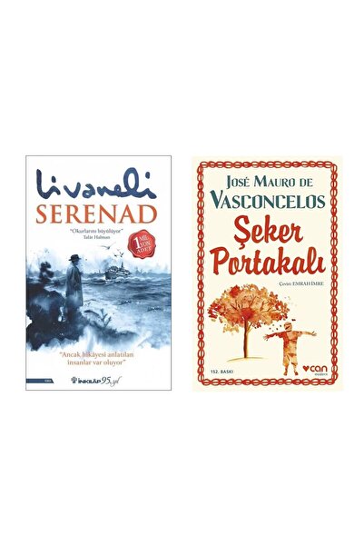 İnkılap Kitabevi Serenad Zülfü Livaneli - Şeker Portakalı Jose Mauro de Vasco...