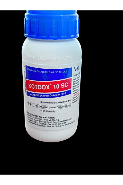 KORUMA KLOR ALKALİ SAN. ve TİC. A.Ş. KORUMA KOTTOX 10 SC KIRMIZI ÖRÜMCEK BİT PİRE KENE,KUŞ.KEDİ KÖPEK .KEÇİ TAVUK