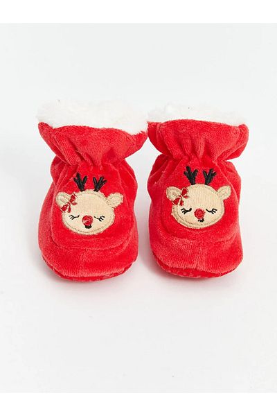 LC Waikiki LCW STEPS Embroidery Detailed Pre-Toddler Baby Girl Home Boots
