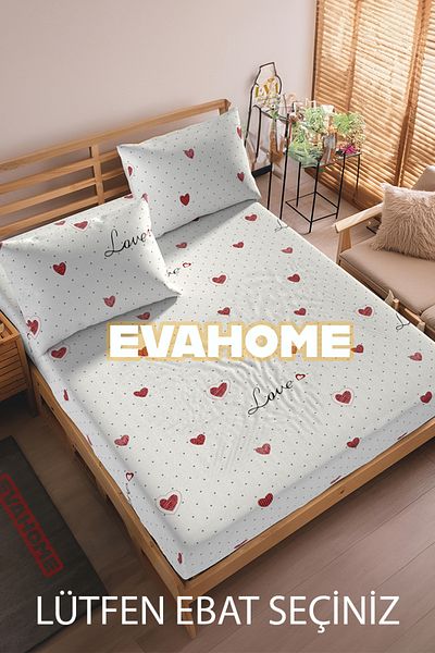 Lorien Love and Heart Patterned Single/Pair/Oversize Elastic Sheet Set