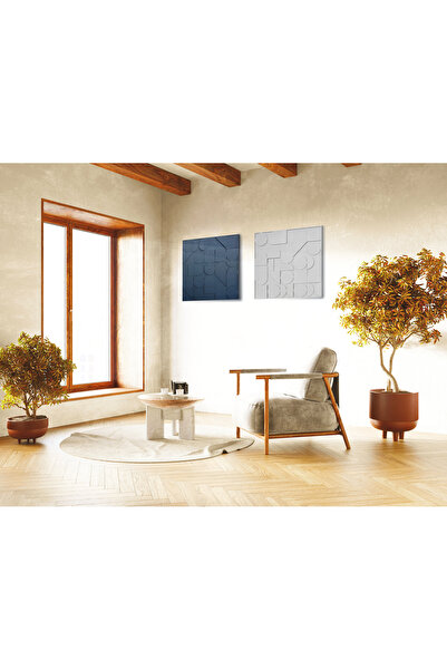 MUYSHA Wood Modern Tablo