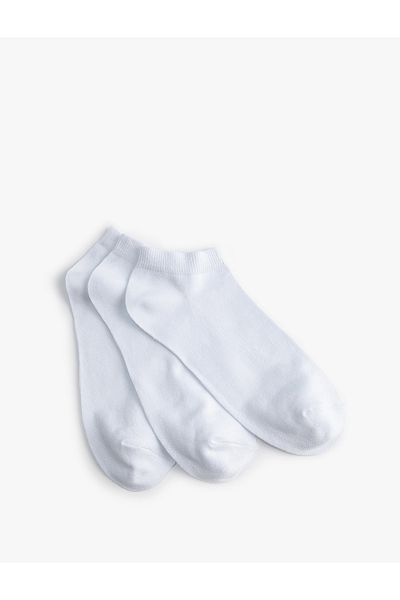 Koton Σετ 3 κάλτσες μποτάκια Basic Cotton Blended