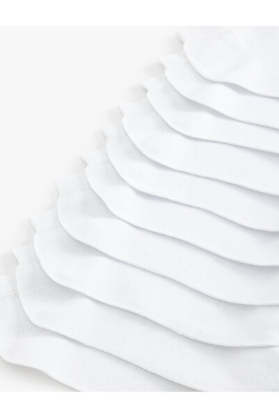 Koton Σετ κάλτσες με βαμβακερά μποτάκια 10 τεμαχίων