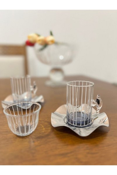 Turkish Store İstanbul 18-Piece Tea and Coffee Set b101