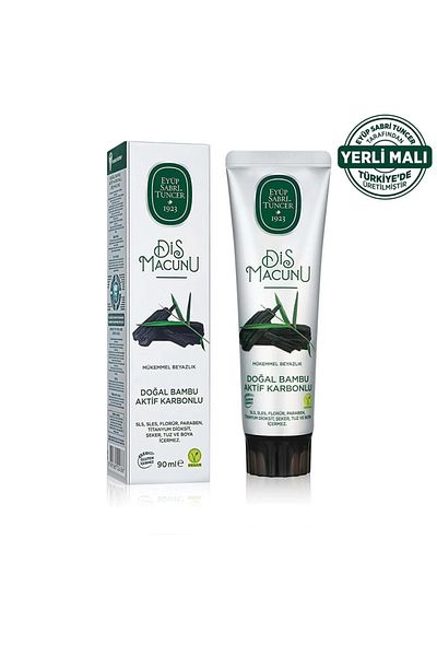 Eyüp Sabri Tuncer Natural Bamboo Carbon Toothpaste 90 ml