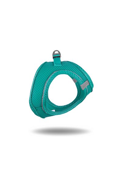 Tailpetz Green Air-Mesh Cat Dog Chest Collar - Soft and Durable