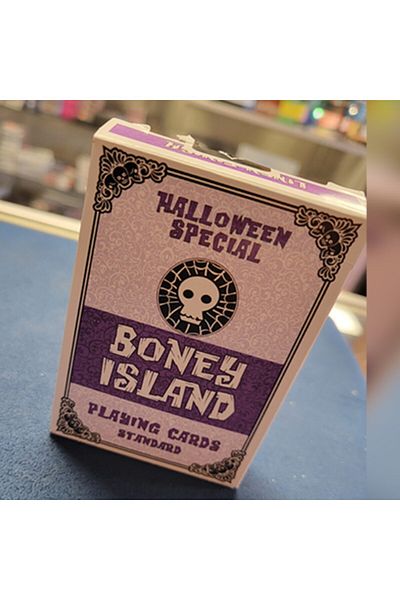 OyuncaklarÜlkesi Bicycle Boney Island Halloween Premium Playing Card - Limited Edition Collectable Playing Cards