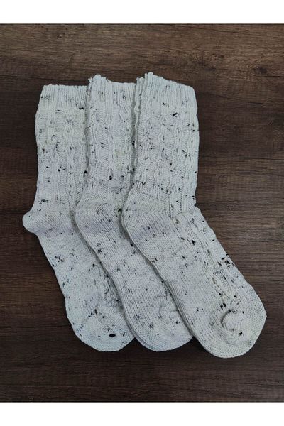 Leement socks Зимни вискозни меки дебели дамски чорапи - 3 чифта мулини