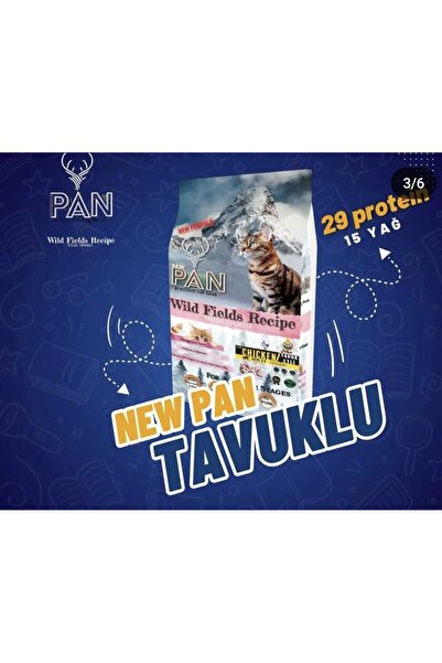 Lider New Pan Tavuklu Yetişkin Kedi Maması 15 Kg New Pan Premium
