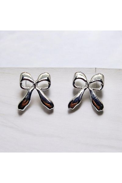 Florencia Bow Ribbon Stylish Women's Earrings |   Elegant and Modern Gift Ribbon Jewelry