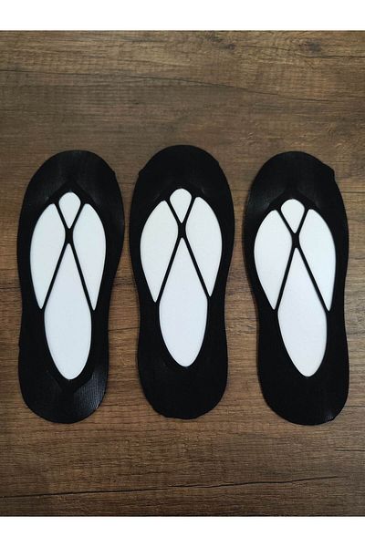 Leement socks Дамски чорапи за балерини Suba, 3 чифта, Micro File