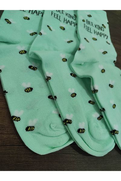 Leement socks Дамски чорапи до глезена с 3 чифта памучни шарки