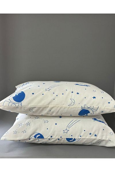 Belsina Home 2 Μαξιλαροθήκες με φερμουάρ 50x70 εκ. Βαμβακερές